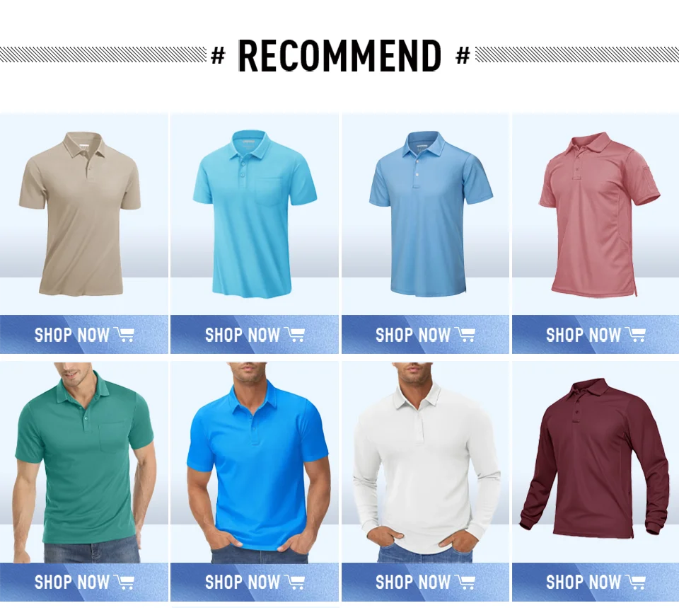 TACVASEN UPF 50+ Polo Shirts Womens Long Sleeve Shirts UV Protection Performance Polos Golf Tennis Working Shirts Pullover Top
