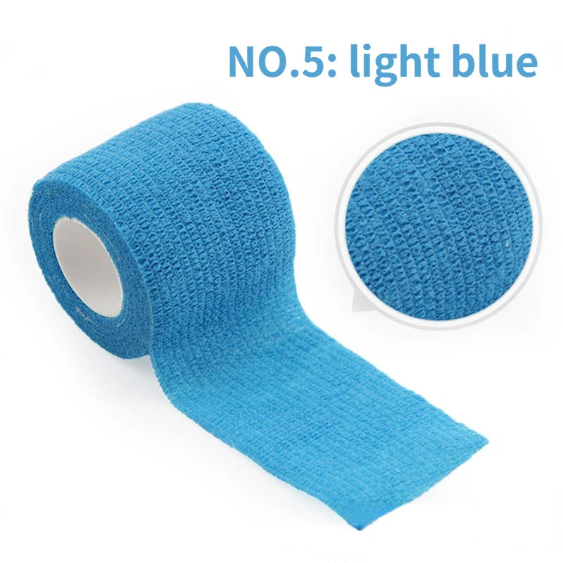 Sports Bandage Elastic Elastoplast Self Adhesive Tape Protect Wrist Palm Finger Arm Shoulder Knee Ankle Pets Leg  Safety