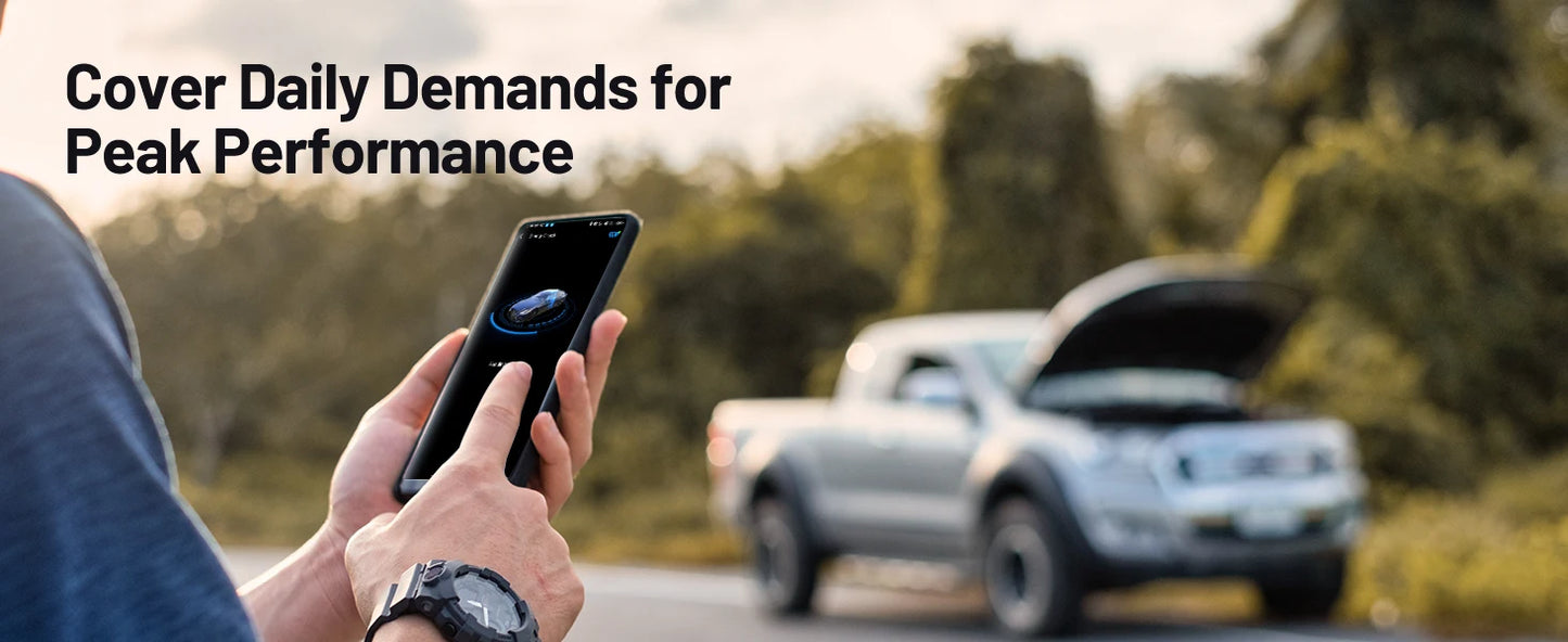 TOPDON Carpal OBD2 Scanner Bluetooth for Car All System Diagnostic Tool iOS Android Vehicle Health Check Smog Check Battery Test