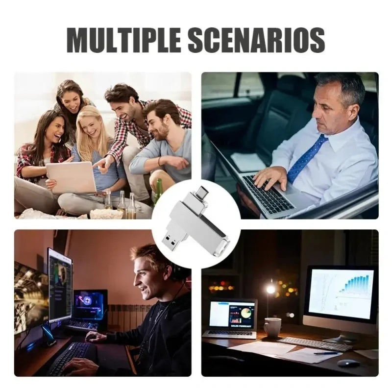 Xiaomi 16TB Flash Drive Usb 3.2 Super High Speed Metal Transfer U Disk Pen Drive Waterproof Type C Disk SSD USB Drive Disk WHEN YOU BUY ONE WE WILL OFFER YOU A FREE LAPTOP STAND GIFT ORDER NOW BEFORE THIS PROMOTION END