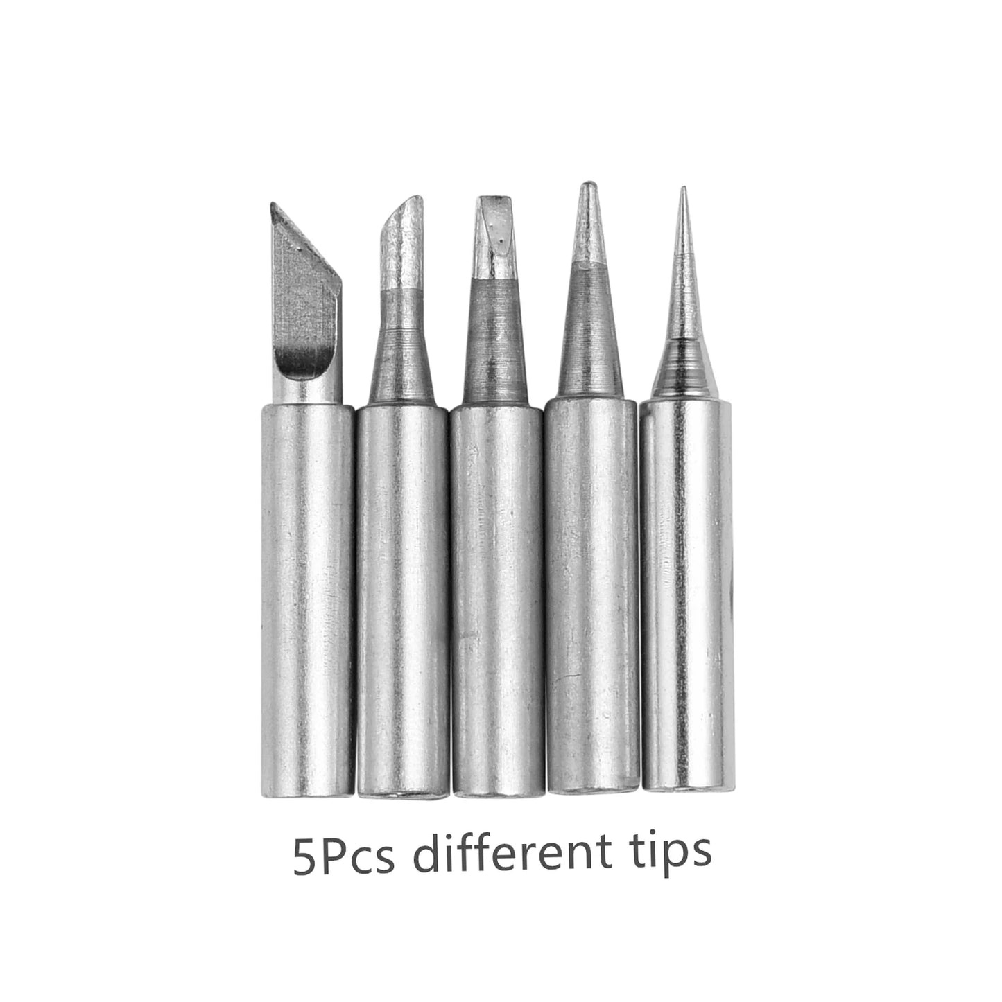 Gray 80W Digital Display Adjustable Temperature Electric Soldering Iron 110V / 220V Solder Welding Tools Bag Multimeter Kit