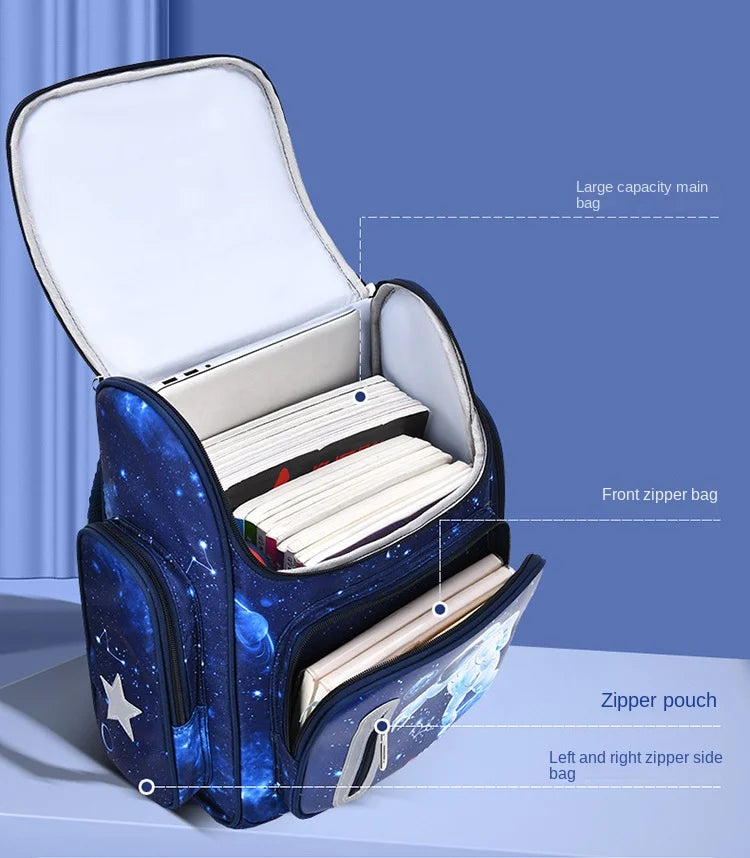 FREE SHIPPING Astronaut Backpacks For School Children Large Capacity School Bags For Boys Primary School Bookbag Kids Bag With Lunchbox FREE SHIPPING FREE SHIPPING