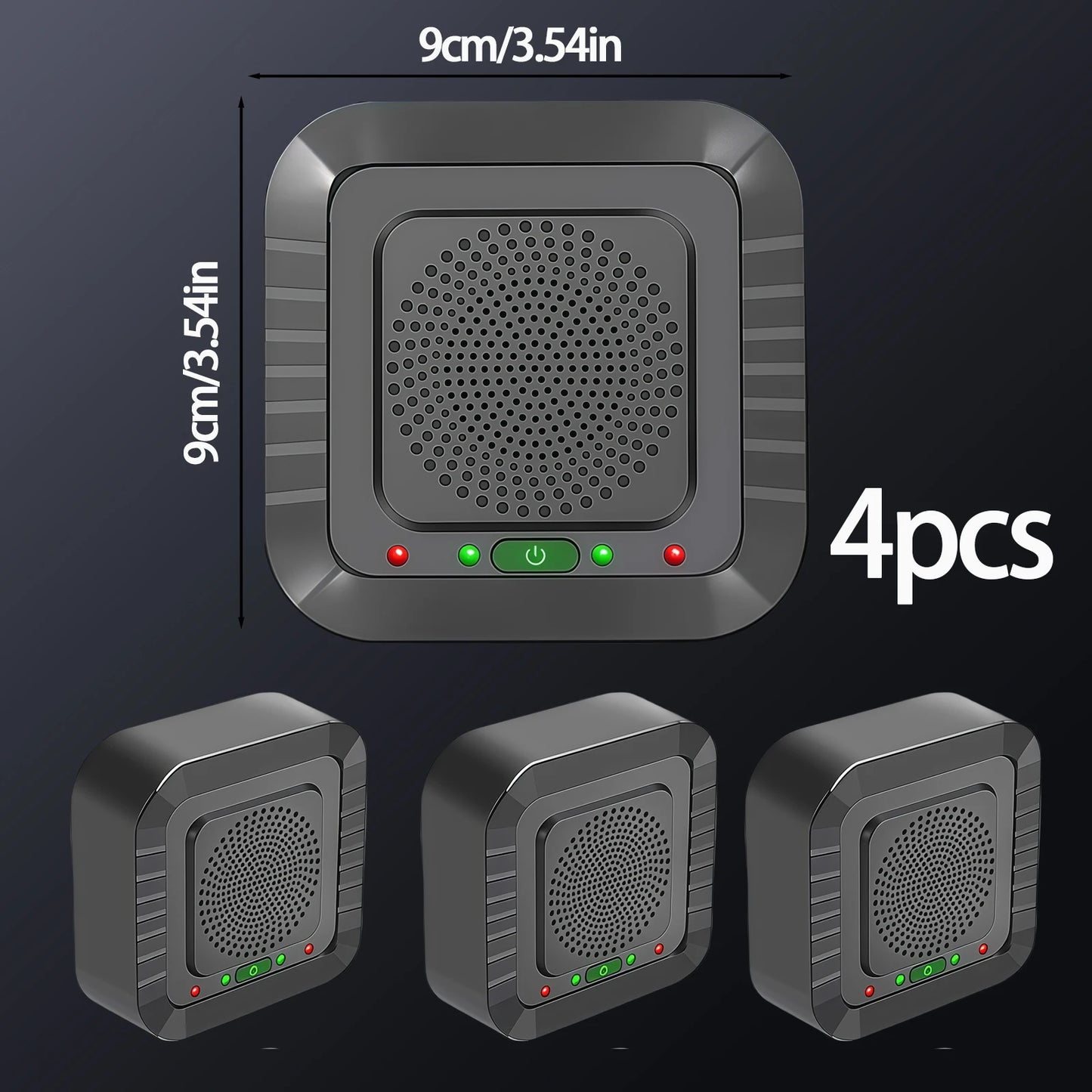 NEW acoustic 2025  pulse Ultrasonic Insect Repellent 30 square meters lectronic Pest Rodent Control Efficient rodents,pest cockroach, Rats, Mices