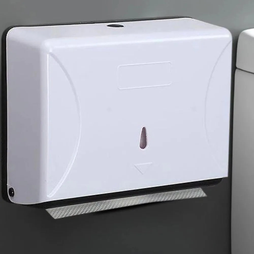 Waterproof Wall-Mounted Tissue Dispenser Modern Design Plastic Paper Towel Storage Box Large Capacity Napkin Dispenser Bar