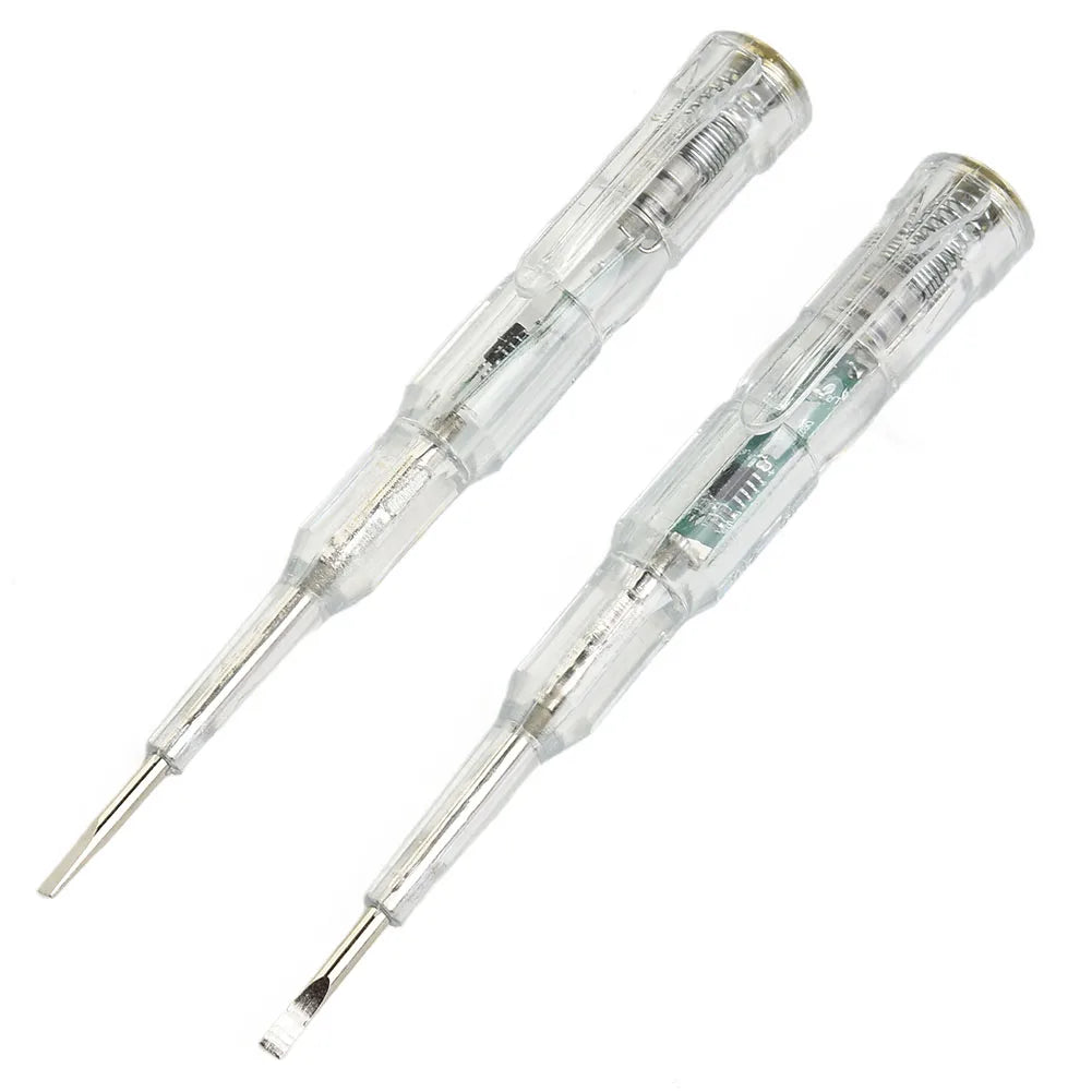 Tester Pen Electrician's Best Friend 2 Piece Set of Electrical Circuit Testers for 24 250V Induction Power Detection