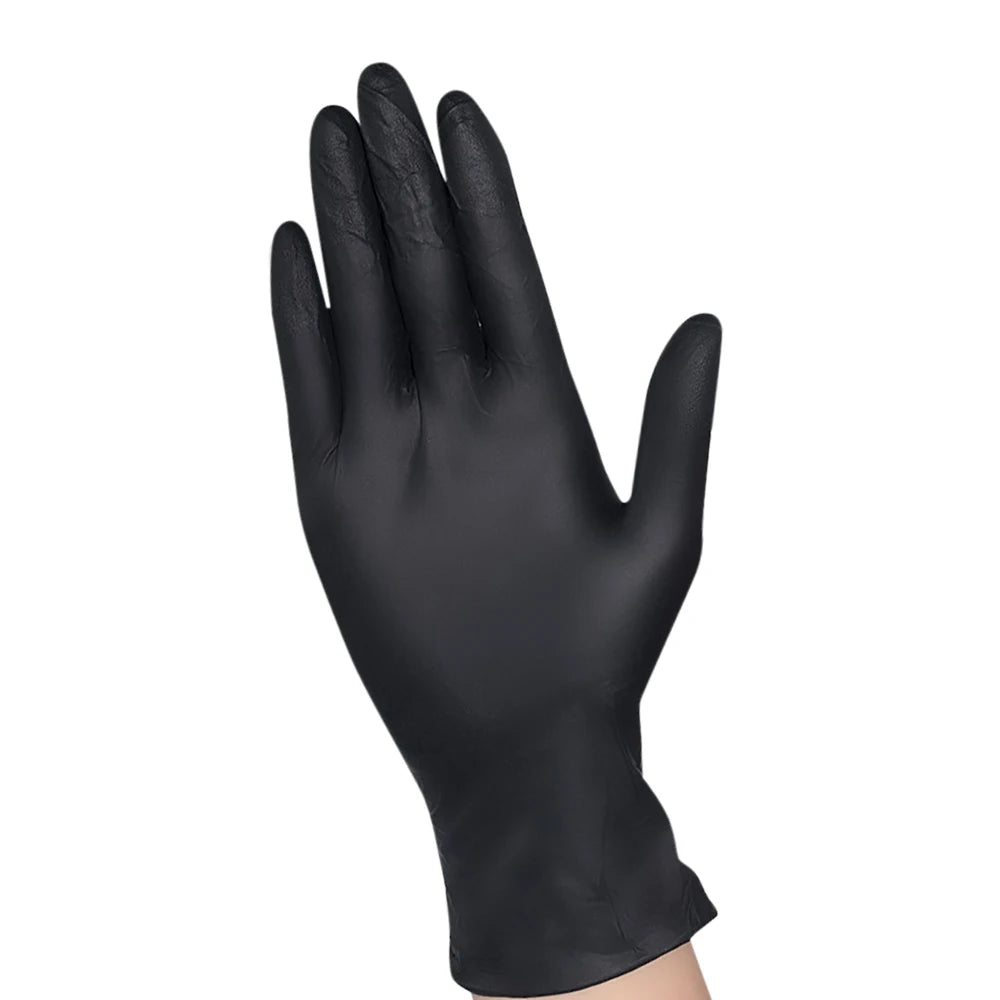100Pcs Disposable Nitrile Latex Gloves Food Contact Rubber Gloves Household Cleaning Glove Waterproof Dishwashing Kitchen Supply