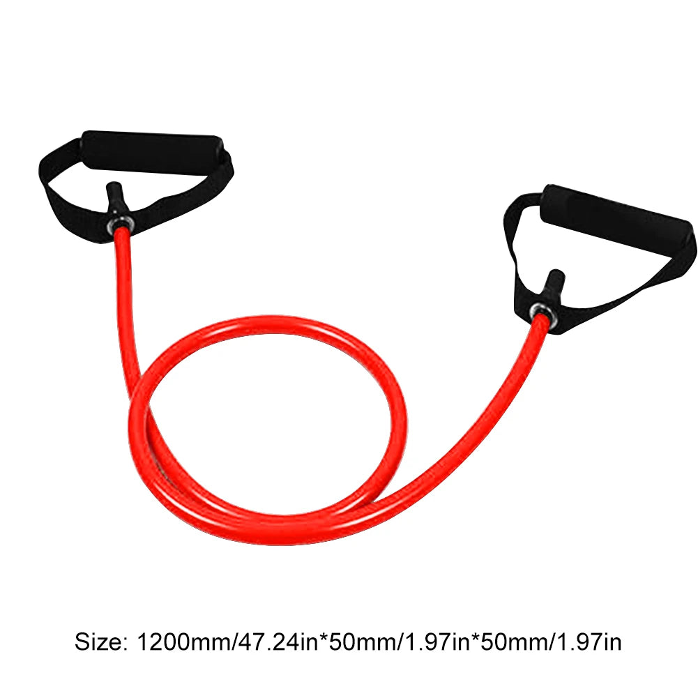 Resistance Bands with Handles Elastic Yoga Pull Rope Exercise Cord Stretch Bands for Muscle Training/Shape Body/Physical Therapy