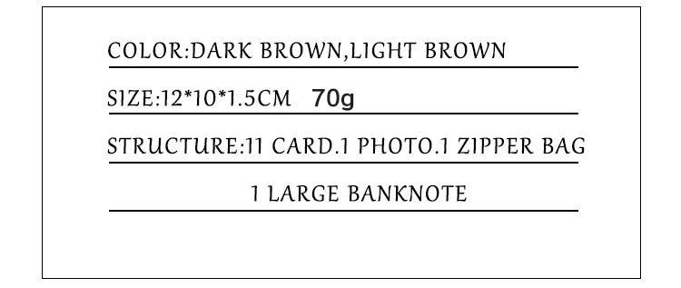 Brand New Collection 2024-2025 Man's wallets High Quality Retro Hunter Wallets Men Credit Business Card Holders Money Clip With Buckle Male Purses