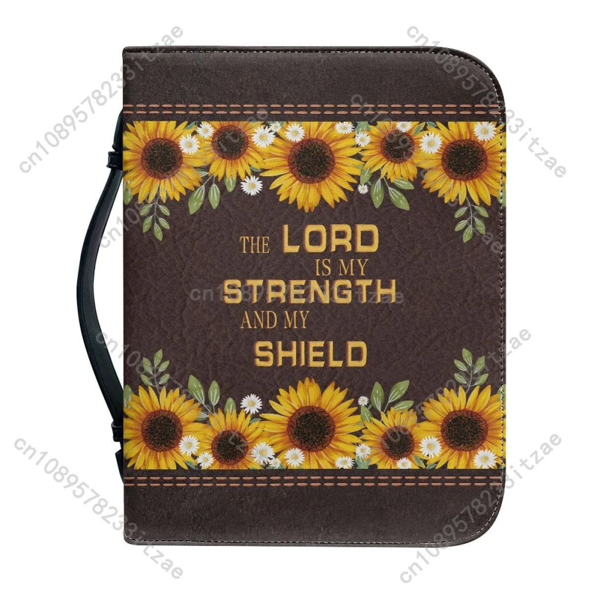 Holy Scriptures Bags Bible Hymns Printing PU Leather Handbags Carrying Book Case Study Book Holy Storage Boxes Bolsa Mujer