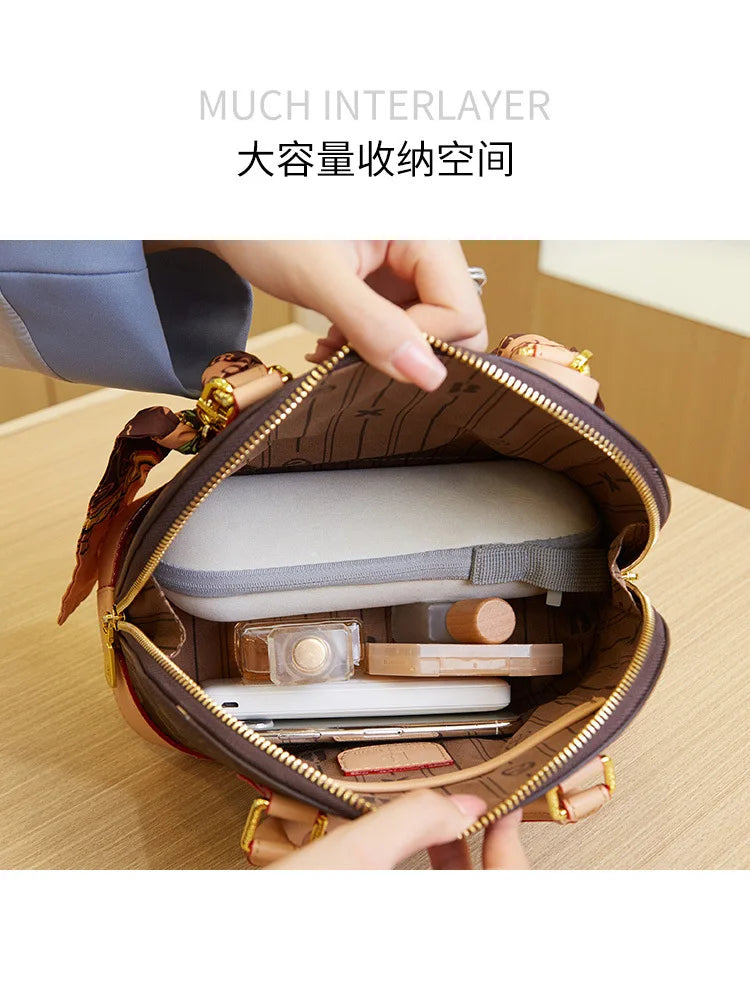 New collections BANI'S CHARM Women's Bag Classic and Fashionable Shell Bag 2024-2025 New Designer High end Skew Straddle Women's Handbag FREE SHIPPING