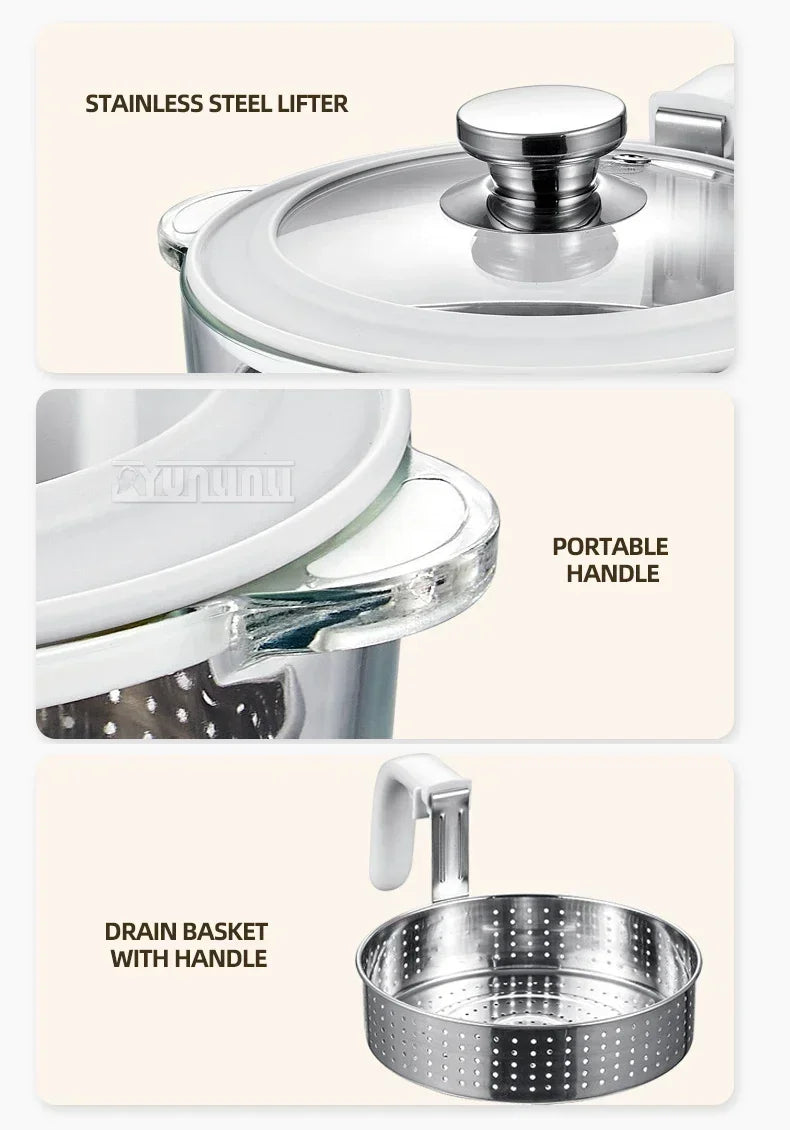 Electric Rice Cooker Multi-functional Sugar Controlled Rice Cooker Household Intelligent Health Pot