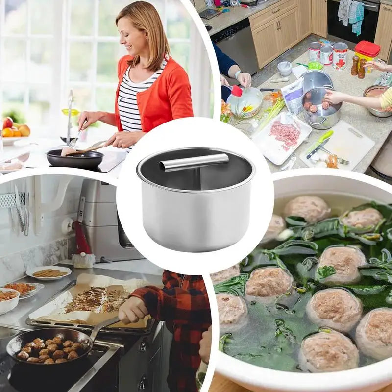 Meatball Maker Kitchen Extruded Meatball Making Tool Frikadeller Maker Meat Ball Mold Stainless Steel Meatball Shaper Gadgets