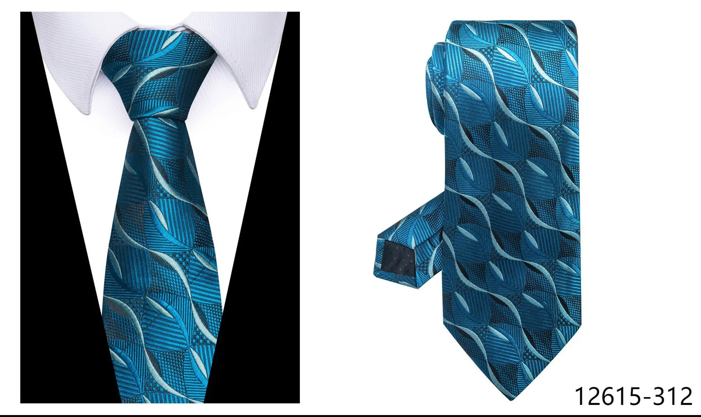 100% Silk Brand Tie Men High Grade Hot sale Woven Silk Gravatas Beige Suit Accessories Men Polka dot  Easter Day Necktie Cravate