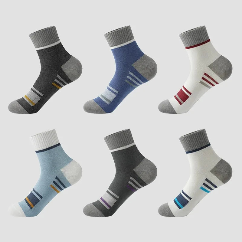Big Big Sale NOW in AMAZONY EPIC 10 Pairs Breathable Cotton Sports Stockings Men Bamboo Fiber Autumn and Winter Men Socks Sweat Absorption Deodorant Business Sox