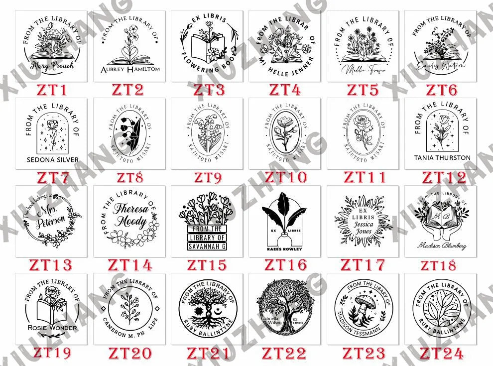 Custom Embosser Stamp, from the library embosser, Personalized Book Embosser, custom logo,Magic school, gift for book lover