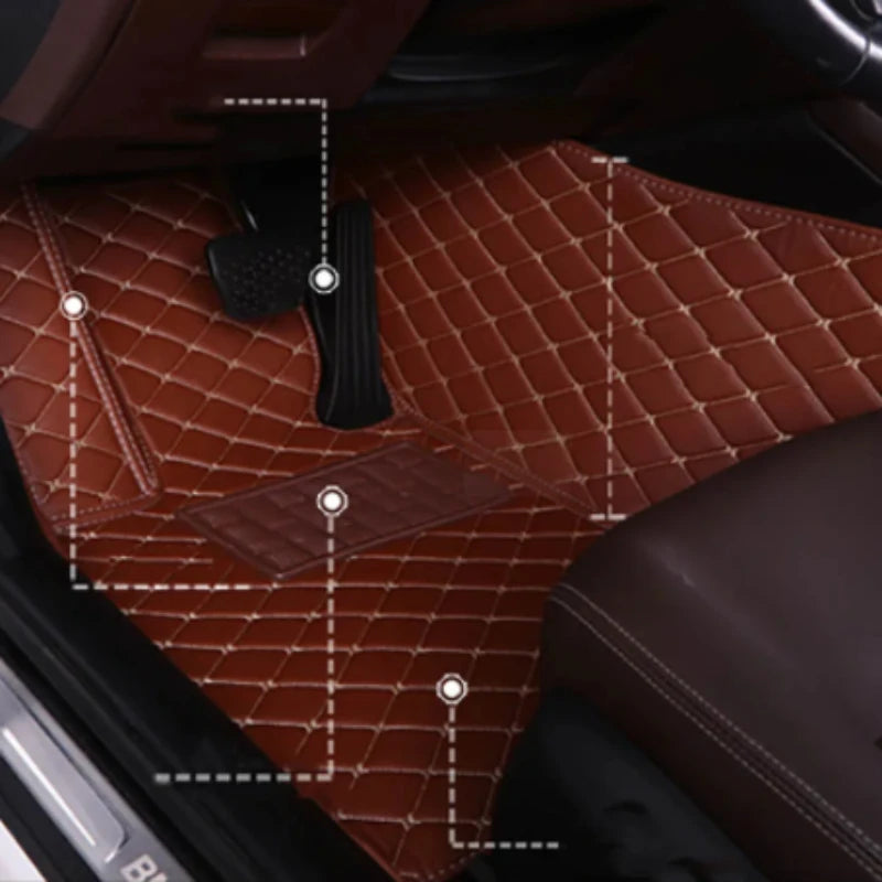 Luxury Style 3D Car Floor Mats for Chevrolet Orlando 2011-2022 AVEO 2011-2017 Malibu XL 2012-2022 Auto Car Accessories Interior