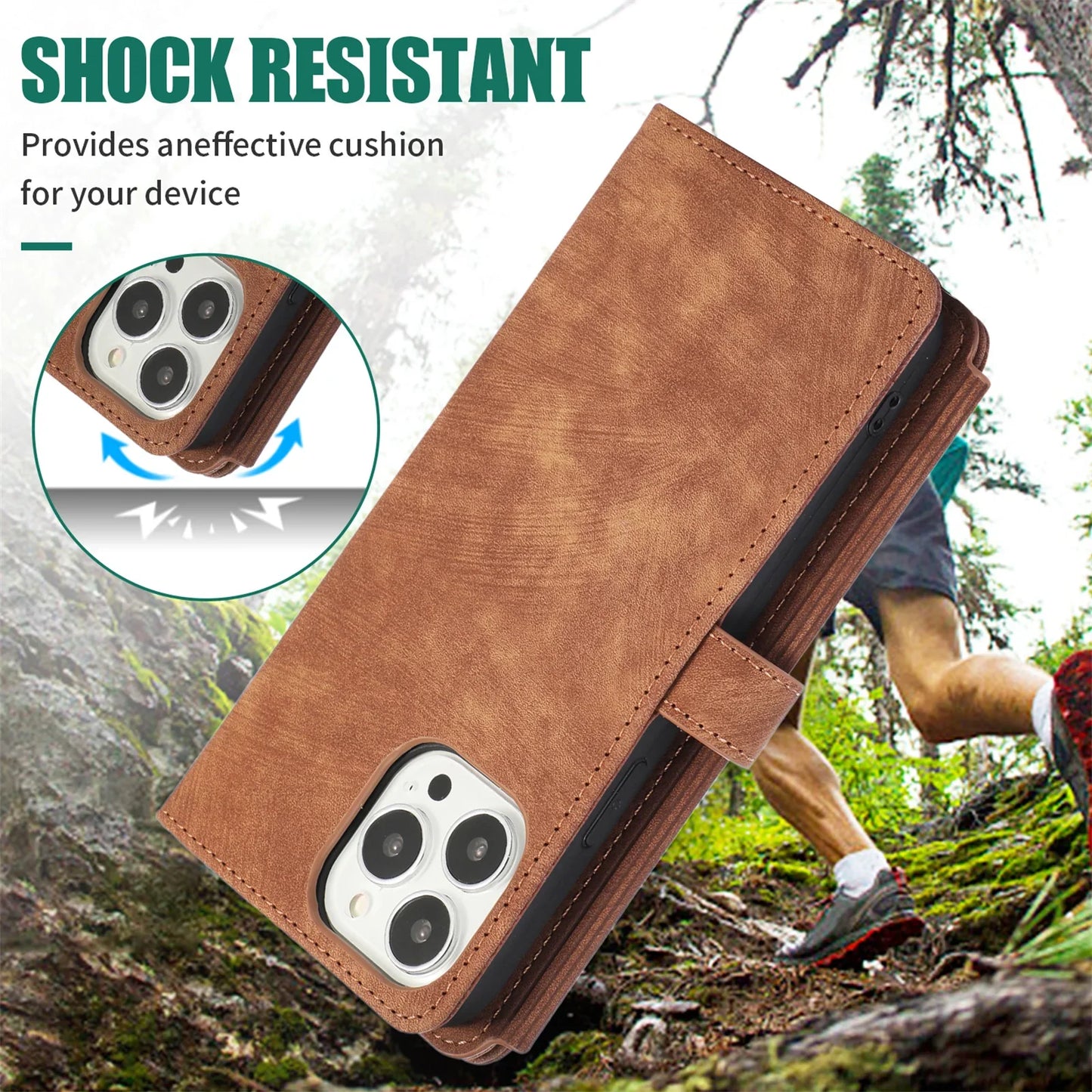 Crossbody Lanyard Card Slot Wallet Flip Case for iPhone 15 14 13 12 11 Pro Max Mini X XS 8 7 Plus SE 2020 2022 PU Leather Cover