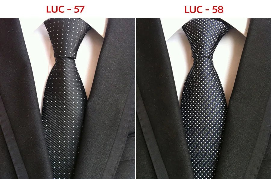 8cm Men's Tie Silk Plaids Floral Luxury Necktie Striped Ties For Men Business Formal Dresses Wedding Accessories Boy Tie