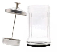 Barbershop Disinfection Jar Beauty Manicurist Stainless Steel Glass Filter Clean Sterilization Container Beauty Hair Salon Tools