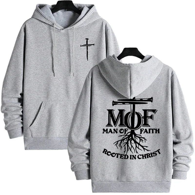 Jesus Christ Print Men Plus Size Hoodie Casual Sport Fashion Outdoor Street  Autumn Winter Sweatshirt Clothing Top 2025 -2026