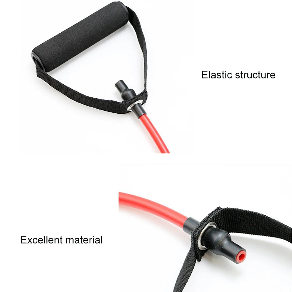 Resistance Bands with Handles Elastic Yoga Pull Rope Exercise Cord Stretch Bands for Muscle Training/Shape Body/Physical Therapy