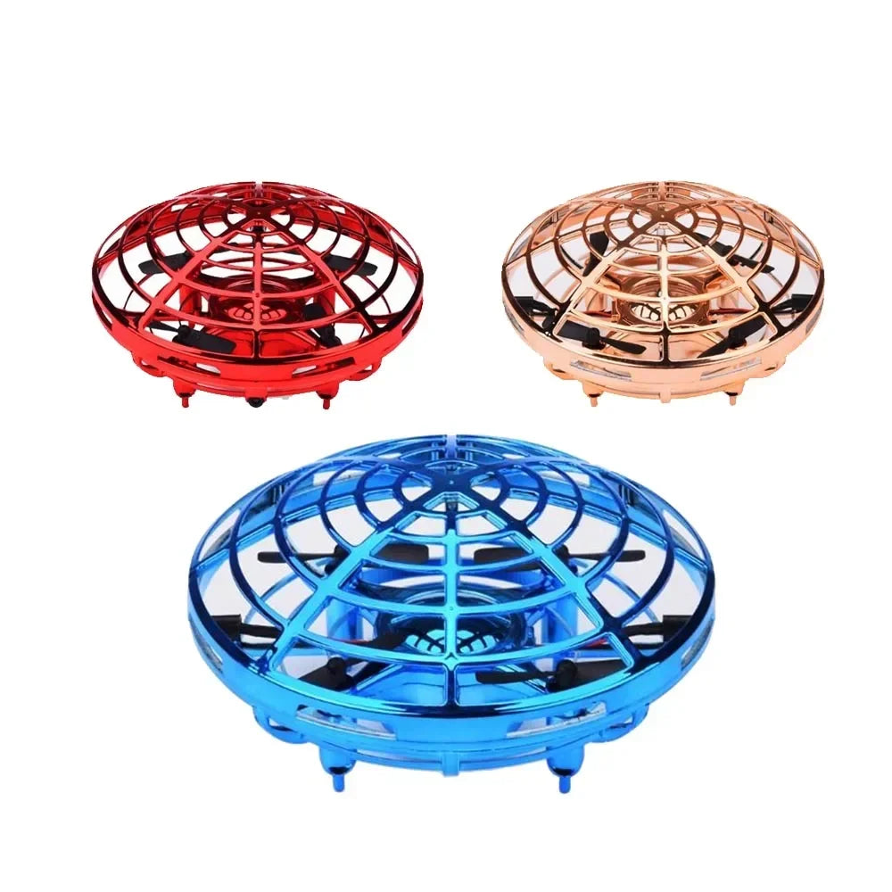 Mini Induction RC Quadcopter  Hand UFO Ball Sensing Aircraft Electric Toy for Kids