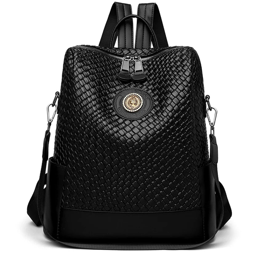 Brand New Collection 2024-2025 Luxury Women's Designer Brand Backpack With Large Capacity And Multifunctional Travel Backpack High Quality Leather Girl Mochila FREE SHIPPING