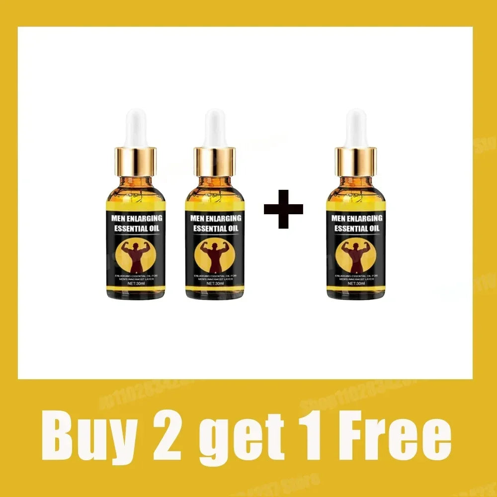 Men's enlargement massage oil lasts longer, size is larger, growth extension oil XXXL long-lasting enhancement of sex vitality