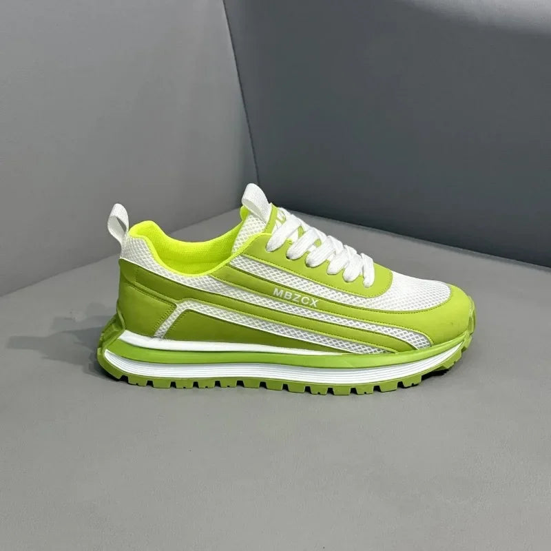 New Men's Sneakers 2026 Mesh Breathable Sport Running Shoes Luxury Brand Casual Shoes for Men Tennis Training Shoes