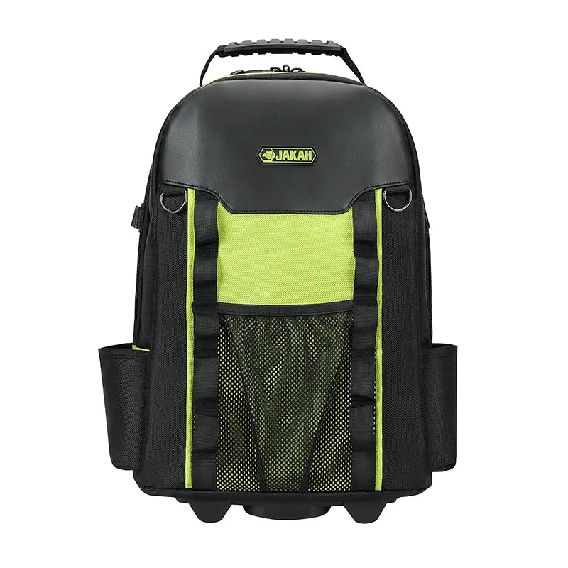 Tool Bag on Wheels Men's Trolley Tool Backpack Large Capacity Tool Bags For Electrician