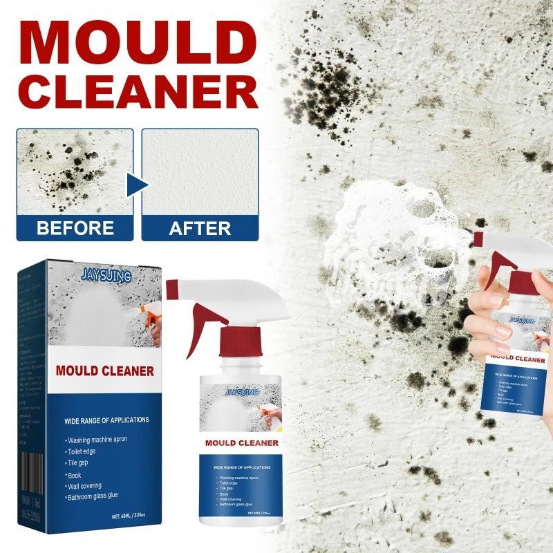 Jaysuing Mold Cleaner Foam Kitchen Mildew Household Cleaner Bathroom Cleaning Spray Washing Machine Wall Moldy Remover