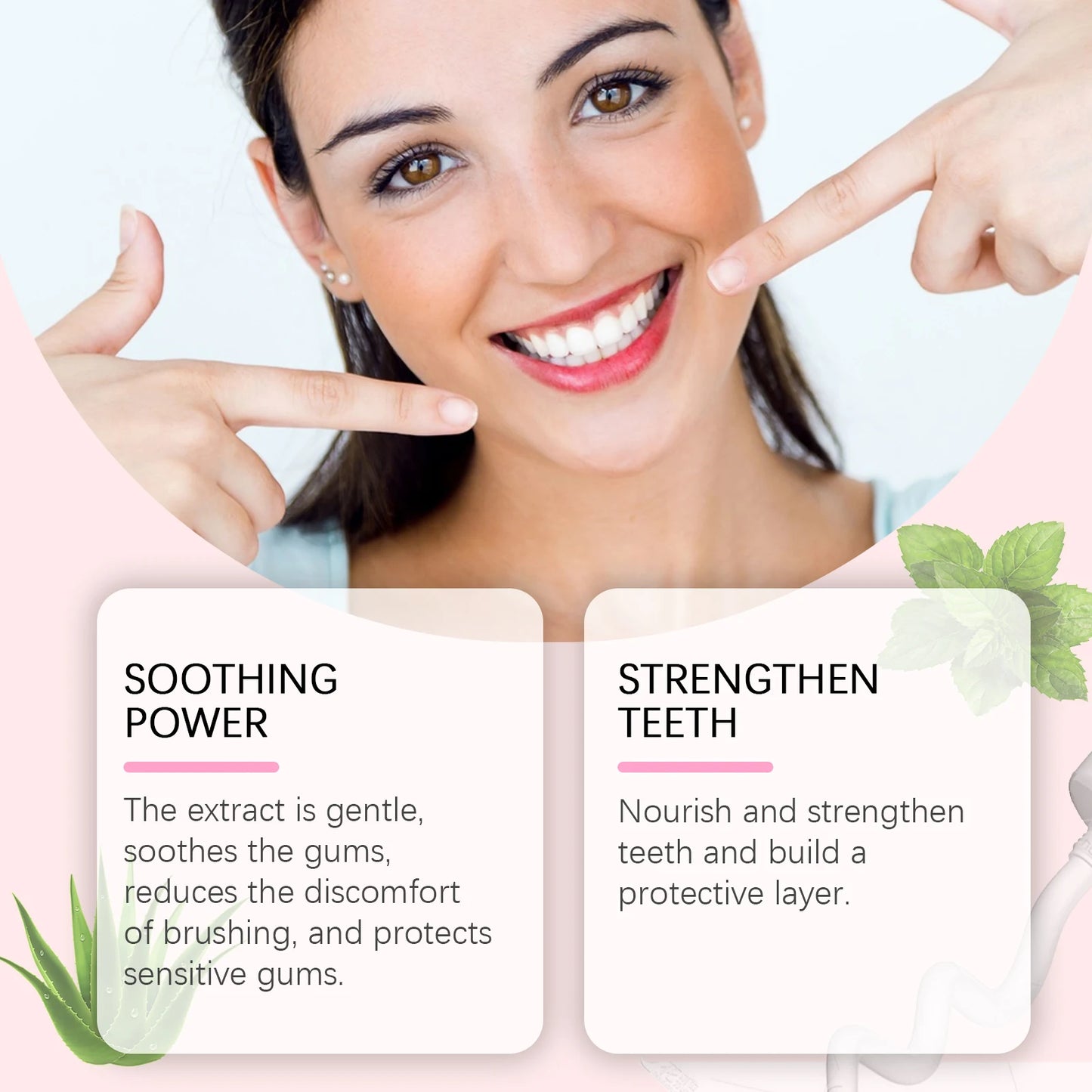 Niacinamide Whitening Toothpaste Dental Stains Removing Prevent Bad Breath Oral Cleaning Refreshing Reduces Plaque Toothpaste