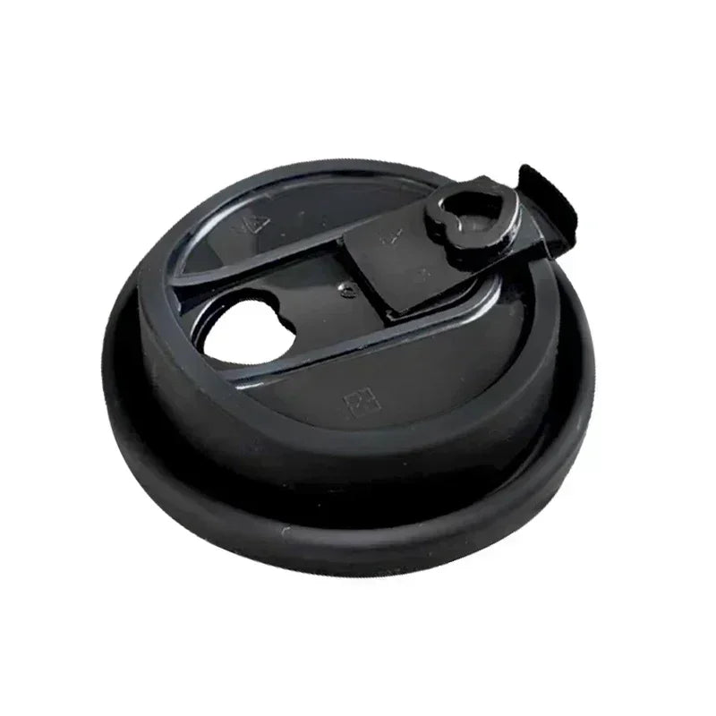 100pcs 90 Caliber Matte Cup Cover Disposable Coffee Milk Tea Take-out Food Packing Cup Lid Leak Proof Clear Plastic Cups Lid