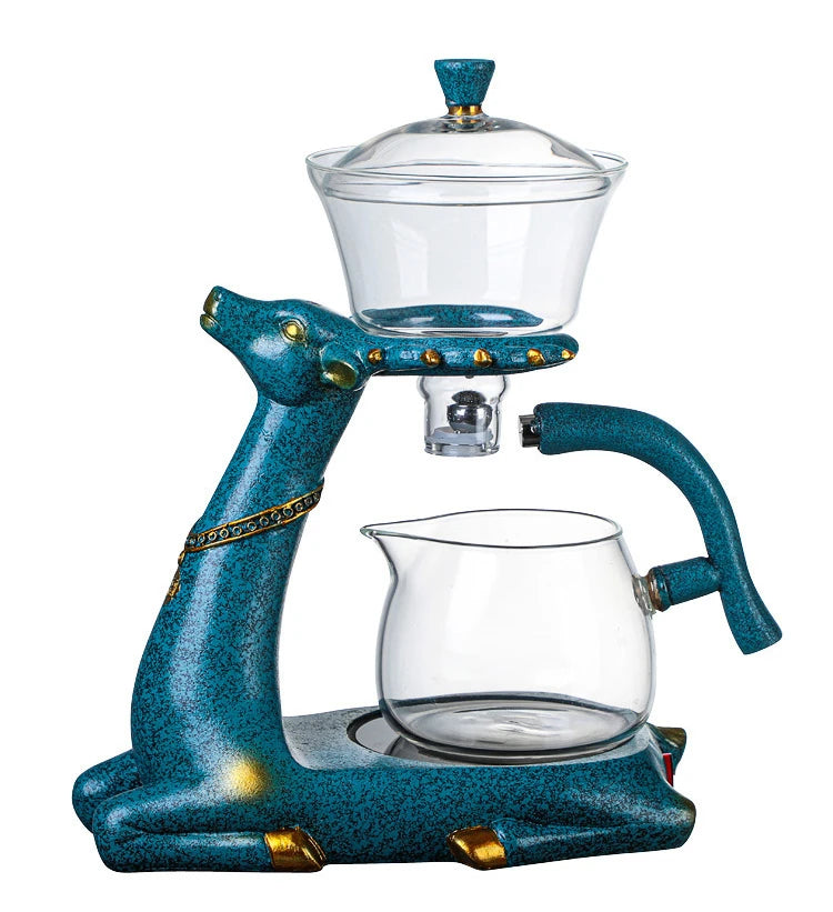 Fully Automatic Glass Kung  Teapot Preferred By Highend   Tea Enthusiasts