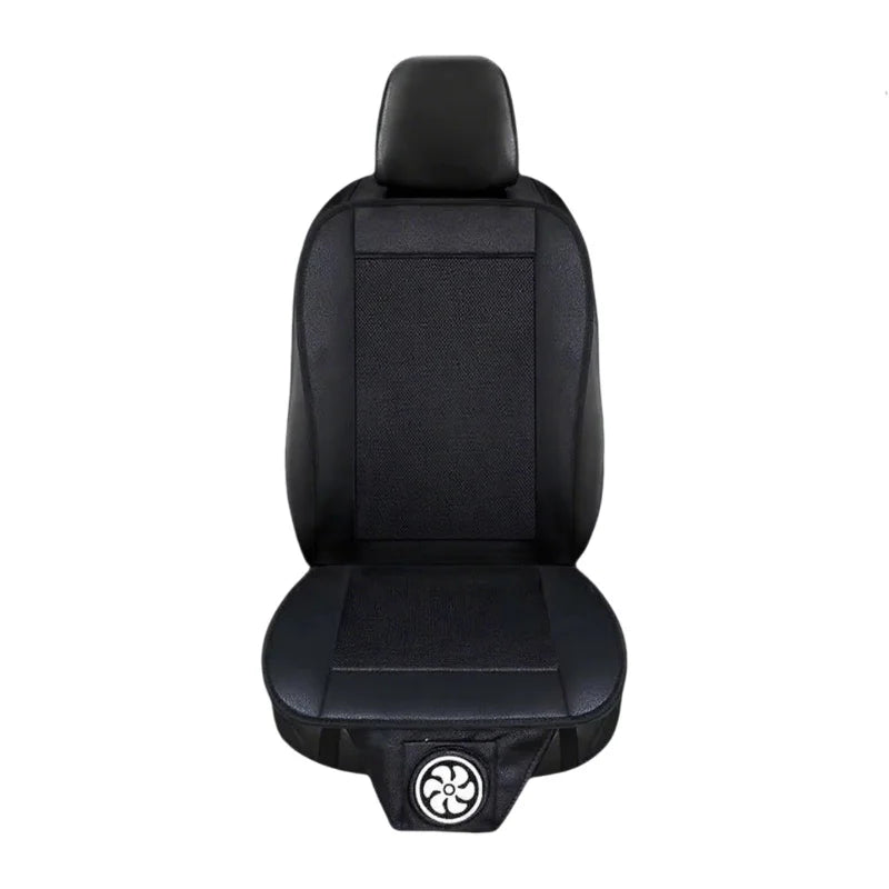 Powered Car Seat Cooler Ventilated Cushion 12V 24V Summer Cooling Pad Fast Air Blowing Reusable Seat Mat car seat covers