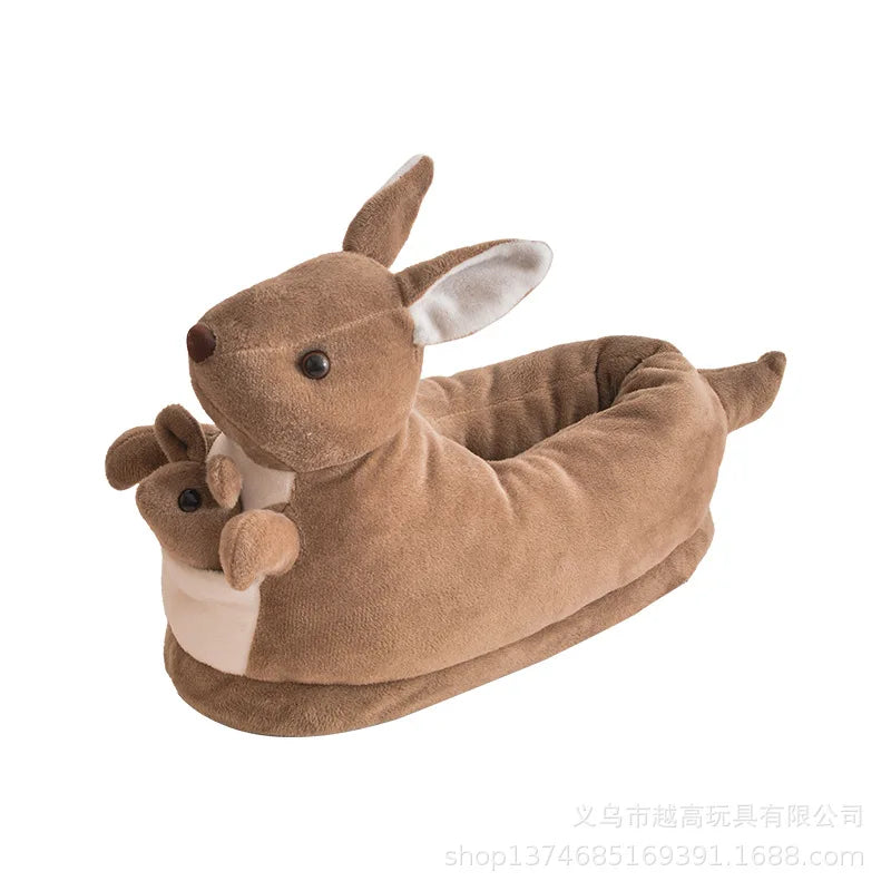 Parent-child Dinosaur Animal Shoes Creative Funny Slip On Home Slides for Dad Mom Children Gift Slippers - FREE SHIPPING