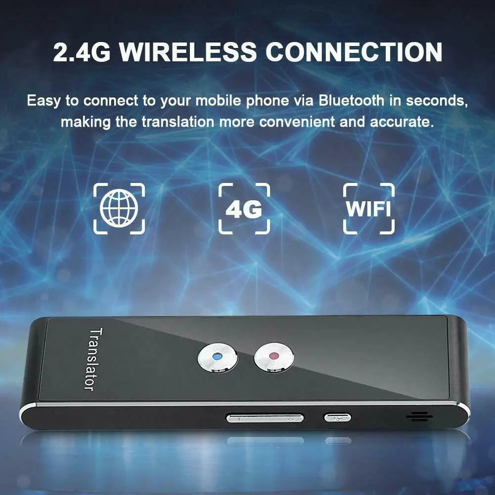 Terraspeak New 2024 Smart Instant Real Time Voice 40 Languages Translator Practical Translator For Study Travel Men women