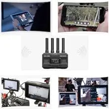 ACCSOON CineView HE Wireless Video Transmission System Transmitter Receiver HDMI 1080p 1200ft to 4 Devices for Live Streaming