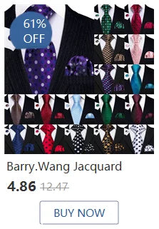 Fashion Silk Men Tie Green Teal Blue Solid Paisley Striped Plaid Floral Animal Necktie Handkerchief Cufflinks Set Barry. For Wedding