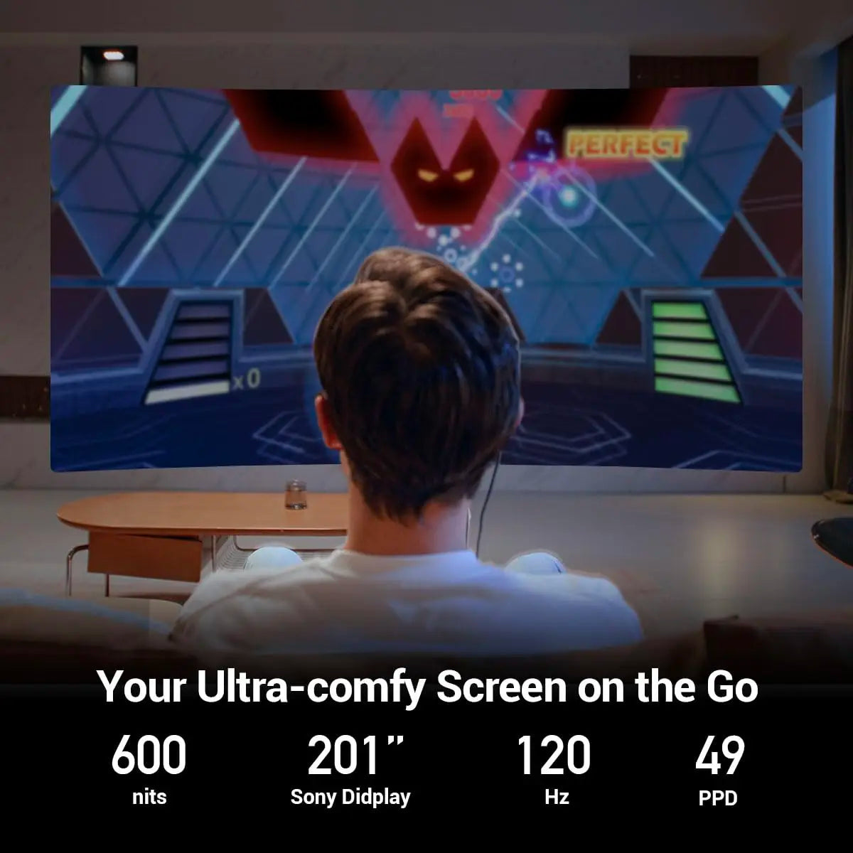 NEW 2024-2025TCL Rayneo Air 2 Smart AR Glasses 201 inch Giant Screen Viewing for iPhone Android Phones Computer Switch Steam Deck PS5