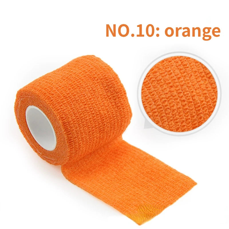 Sports Bandage Elastic Elastoplast Self Adhesive Tape Protect Wrist Palm Finger Arm Shoulder Knee Ankle Pets Leg  Safety