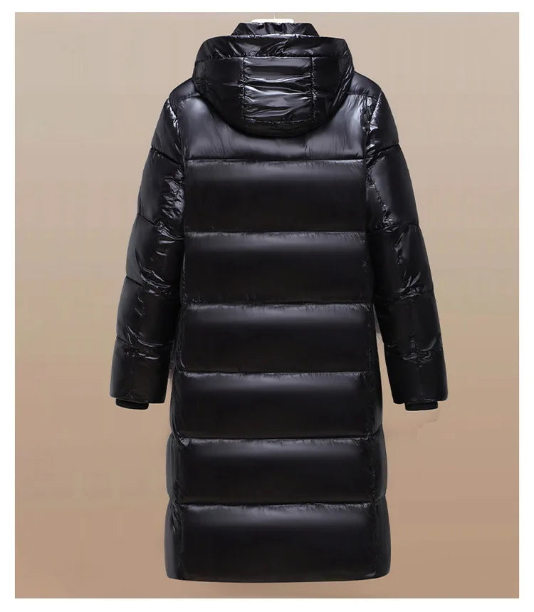 Men Winter Fashion Casual Thicken Windproof Hooded Parkas Jackets Men Winter Warm Loose Detachable Hat Men's Parkas