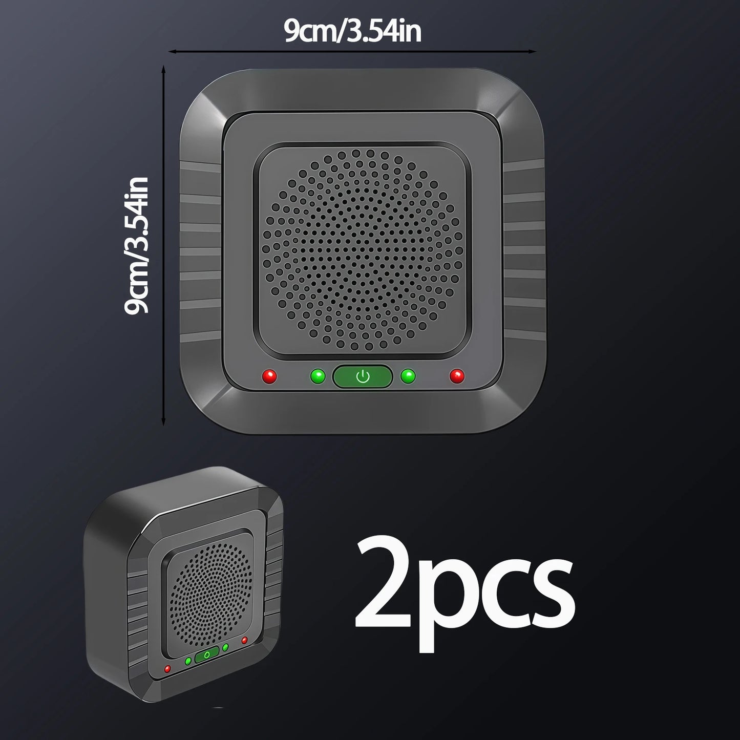 NEW acoustic 2025  pulse Ultrasonic Insect Repellent 30 square meters lectronic Pest Rodent Control Efficient rodents,pest cockroach, Rats, Mices
