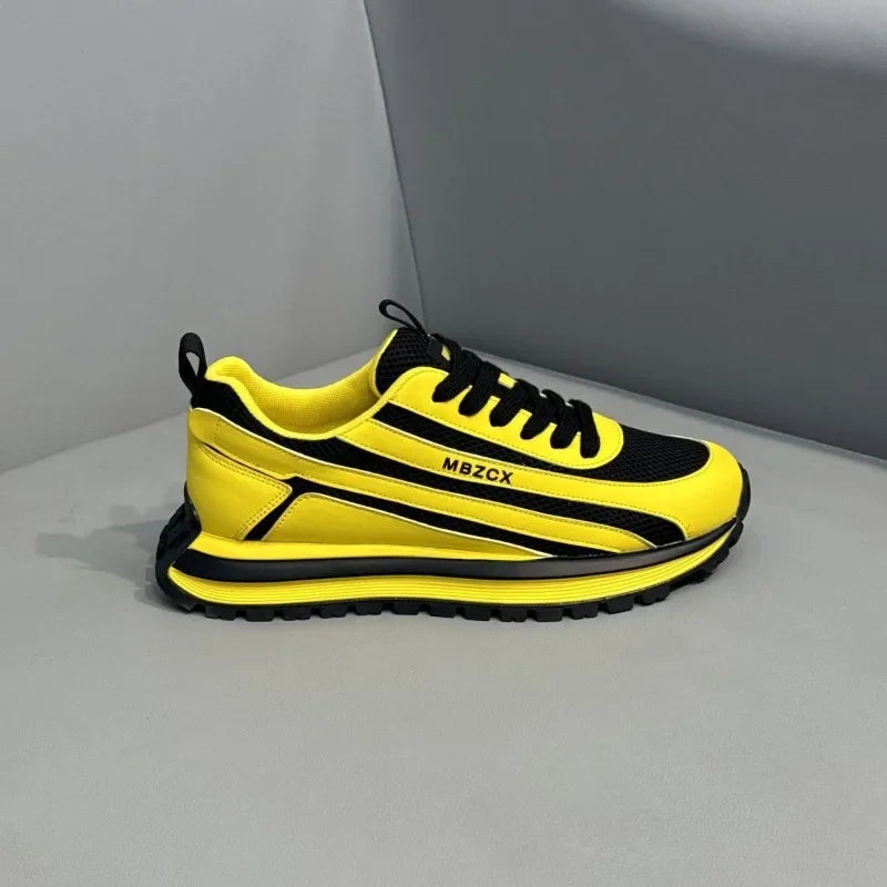 New Men's Sneakers 2026 Mesh Breathable Sport Running Shoes Luxury Brand Casual Shoes for Men Tennis Training Shoes