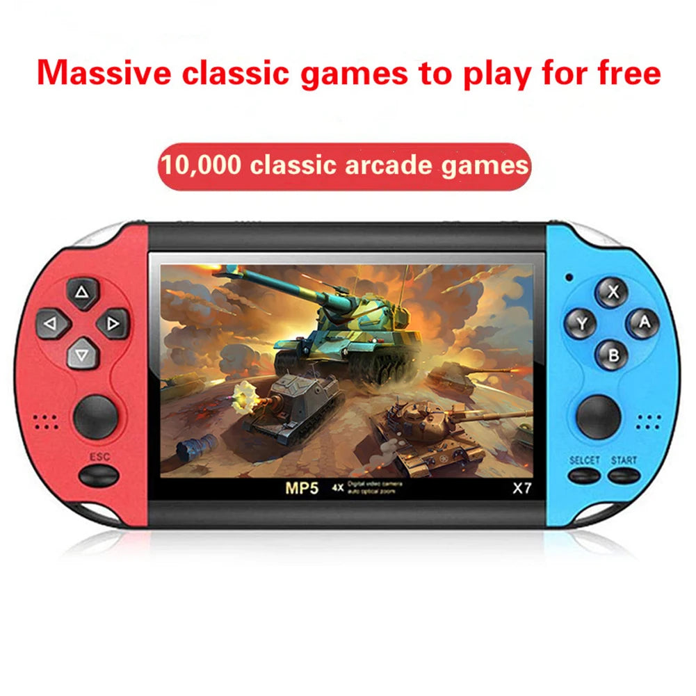 Nintendo Handheld Portable Retro Video Hand Game Console Player Arcade for Children Kids Videogame Box Mini Emulator TV Machine Classic
