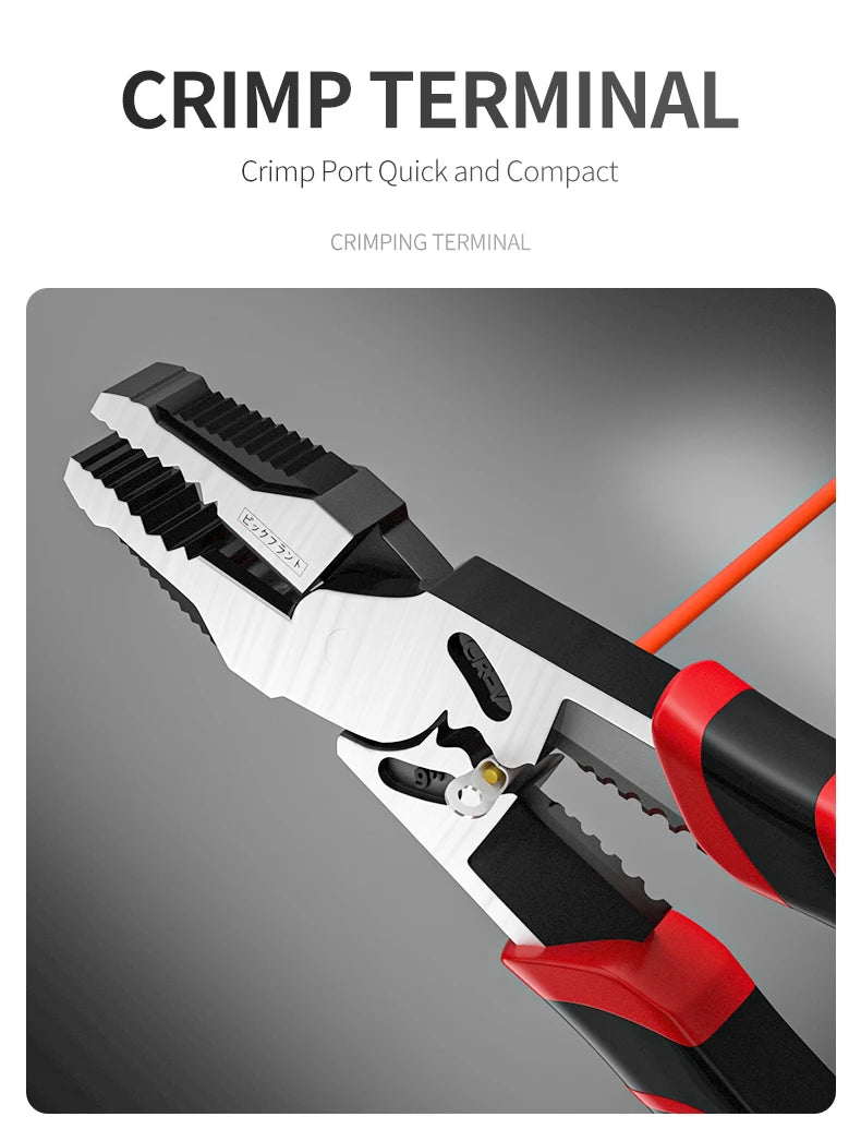 Multifunction Pliers Set Needle Diagonal Pliers Stripper Wire Cutters Wire Pliers Nose Pliers Electrician Repair Tools