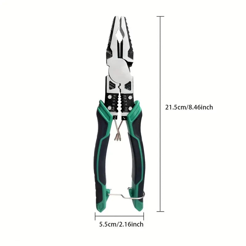 Multifunctional Heavy Duty Alloy Wire Cutters Diagonal Needle Nose Pliers Hardware Tools Universal Electrician Wire Pliers Set