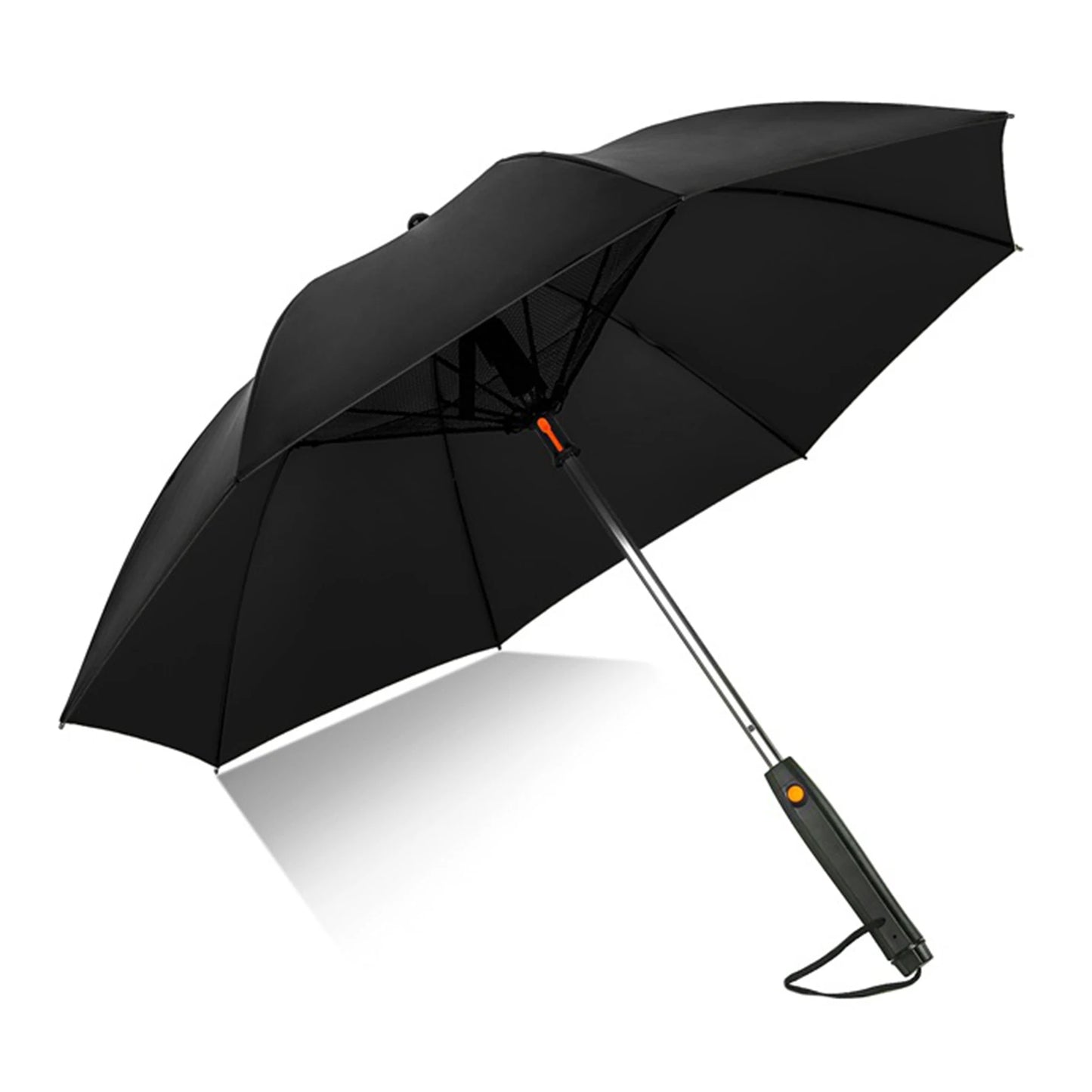 Portable Umbrella 2025 With Fan Misting UV Sun Umbrella Safety Isolation Mesh Super Wind Power Battery & USB Rechargeable Powered