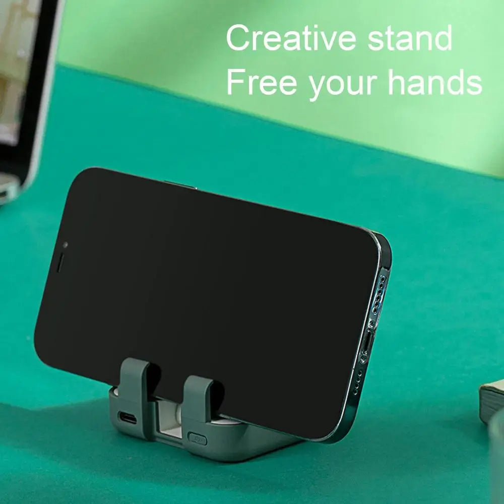 Small Portable Charger 4000mAh Portable Small Size Built-in Cable Power Bank Multifunctional External Battery Pack Fast