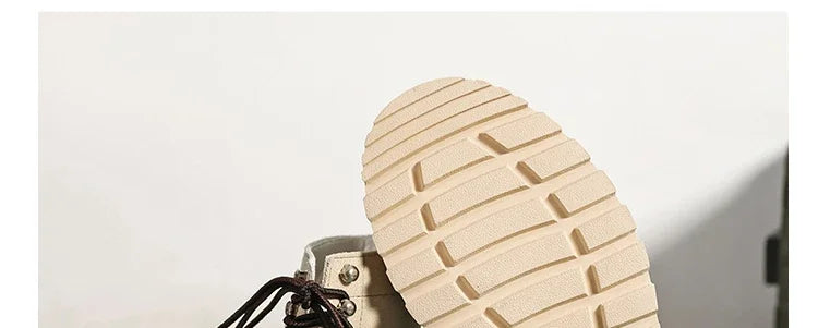 Our new collection 2024-2025 Mid-british Desert Boots for Men Color Match Autumn Winter Designer Cow Leather Platform Shoes Male Fashion Casual Ankle Boots BUY ONE AND GET A FREE GIFT LAPTOP STAND